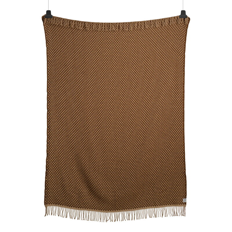 Røros Tweed - Isak Throw, Chestnut