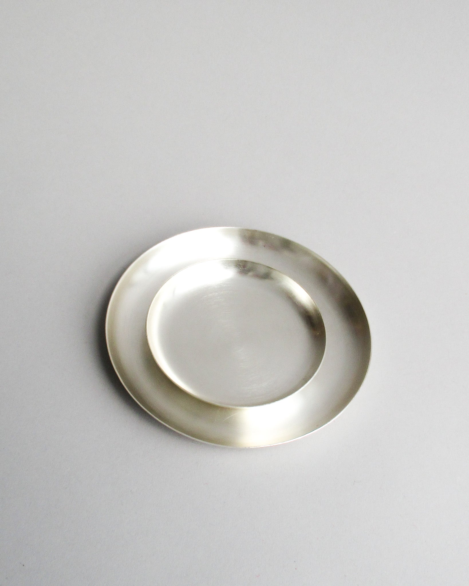 Silver Plated Dish, Round
