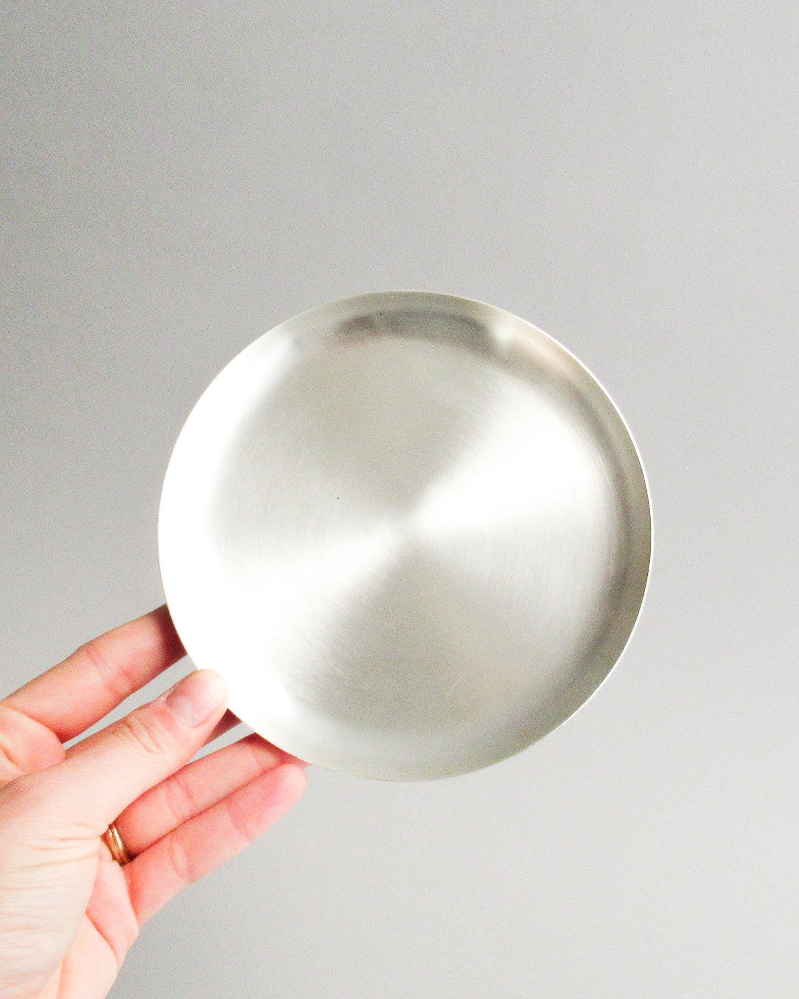 Silver Plated Dish, Round