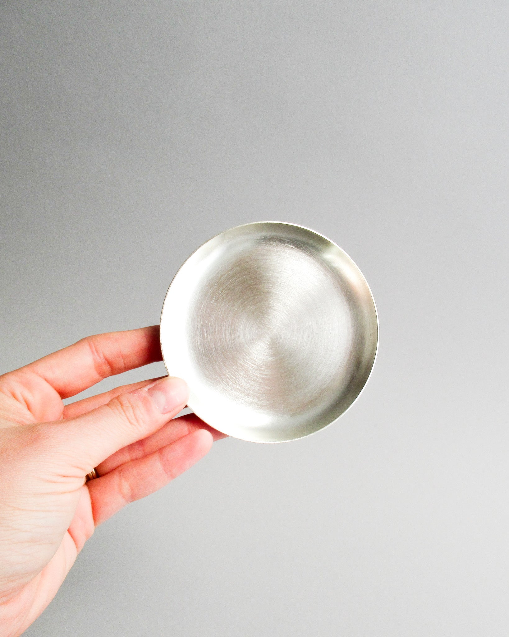 Silver Plated Dish, Round
