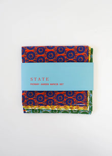 Primary Garden Napkin Set