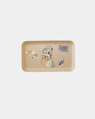 Small Linen Tray, Living with Cats