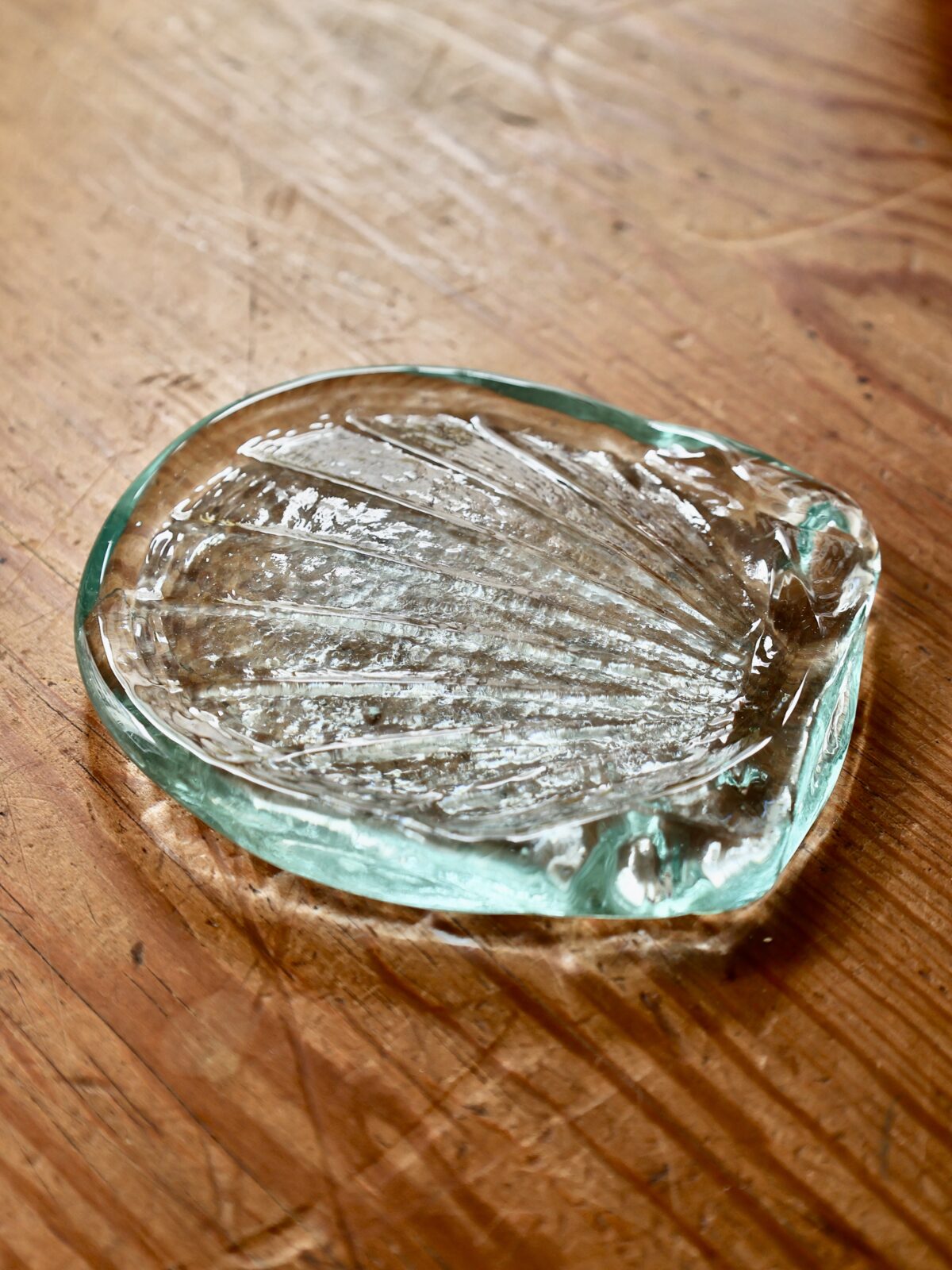 Glass Shell Spoon Rest