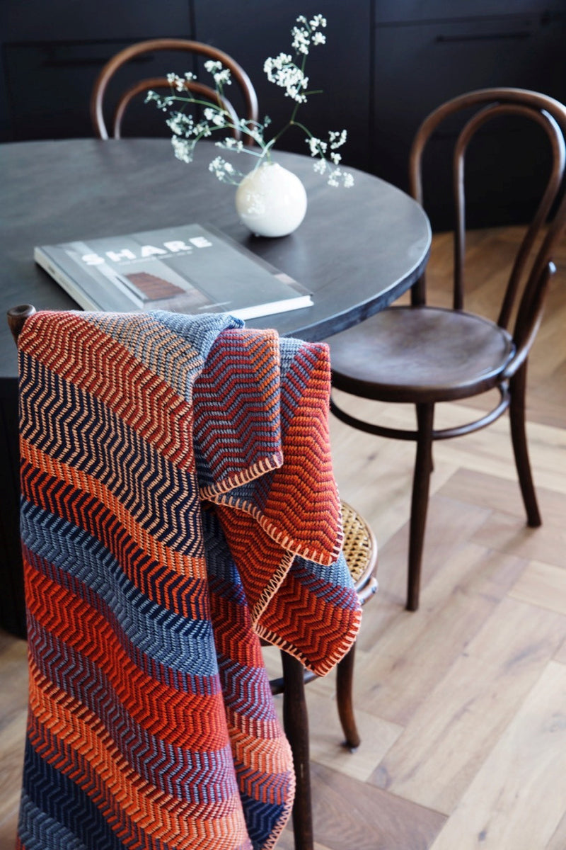 Fri Wool Throw, Late Fall