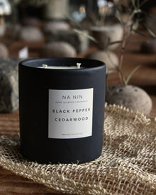 Black Pepper & Cedarwood Candle