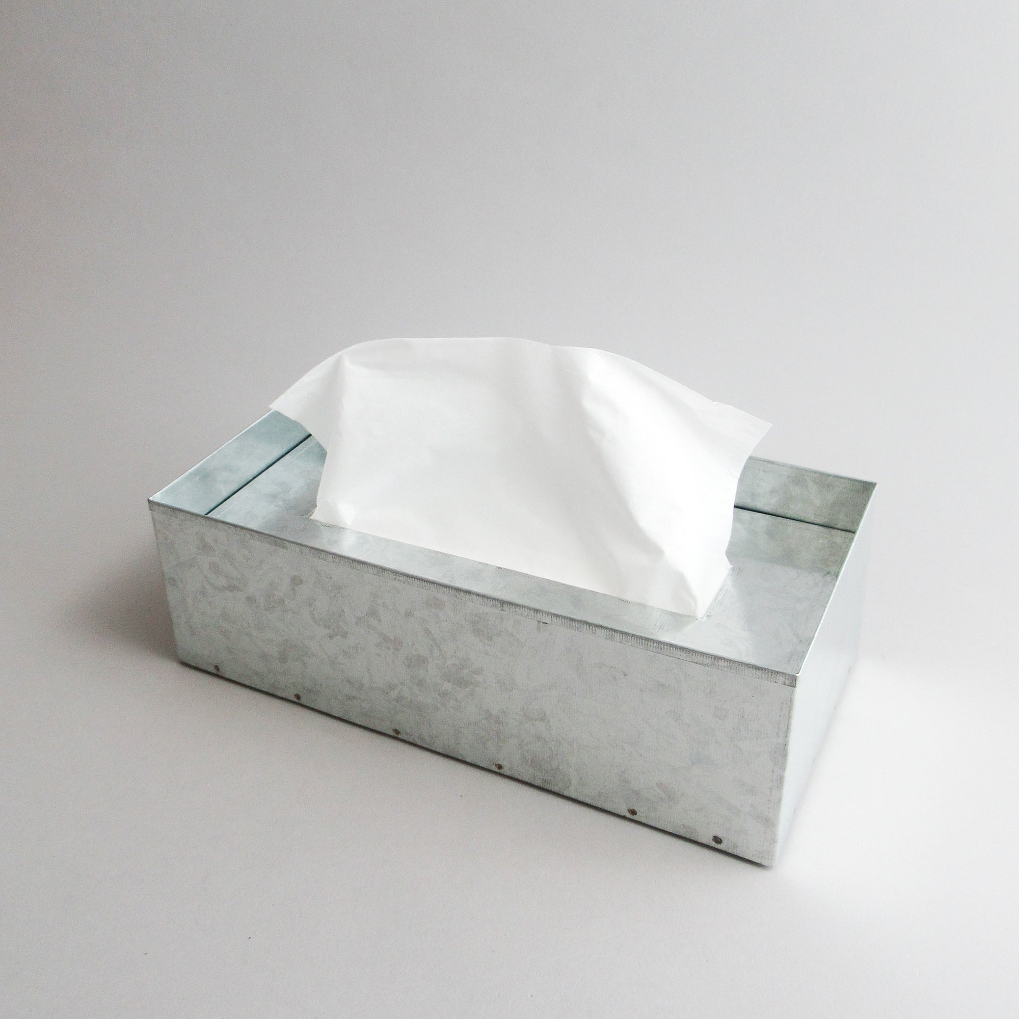 Galvanized Steel Tissue Box