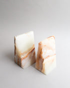 Onyx Bookends, Set of 2