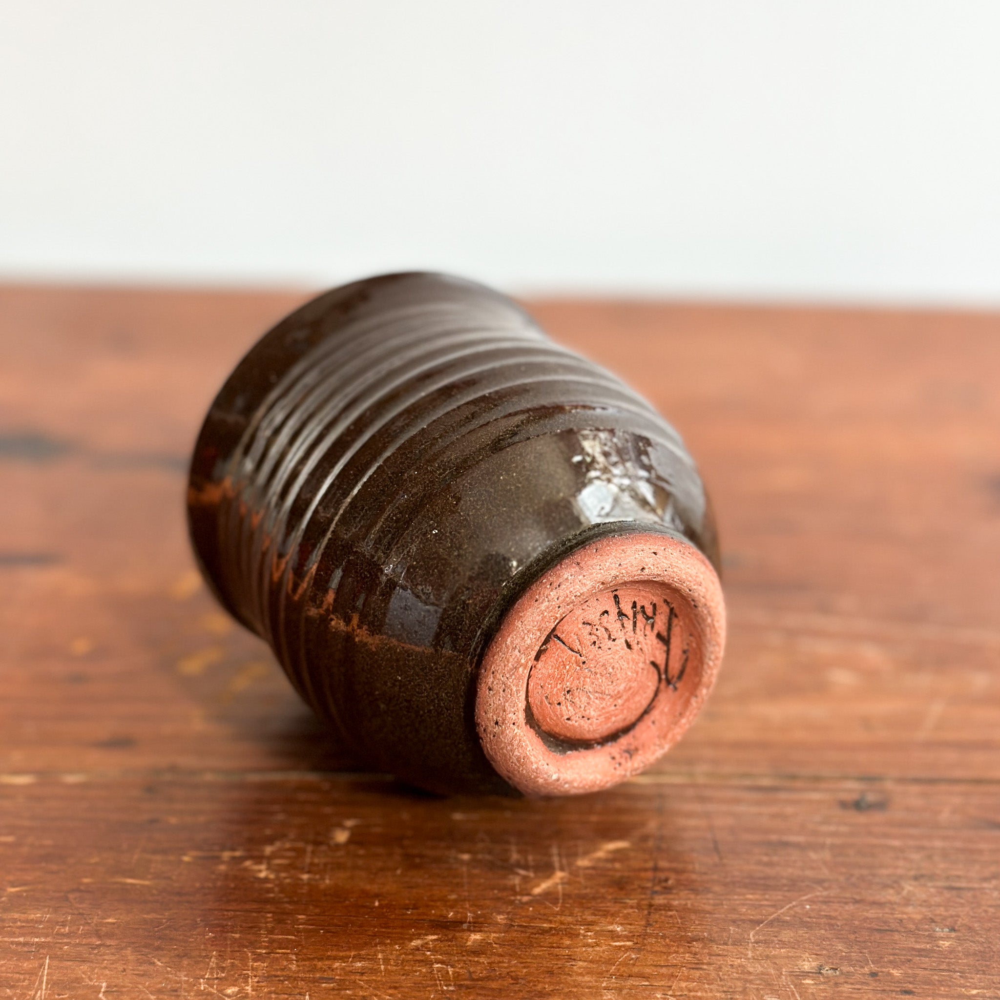 Neutral Stoneware Tea Cup / Vessel