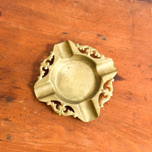 Antique Art Nouveau Brass Ashtray, 1890s
