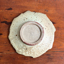 Studio Pottery Plate, Reduction Fired Stoneware & Glaze