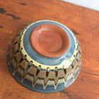 Vintage Bulgarian Redware Pottery Bowl