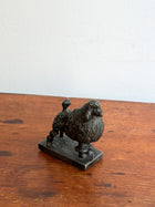 Mid-Century Bronze Poodle Object