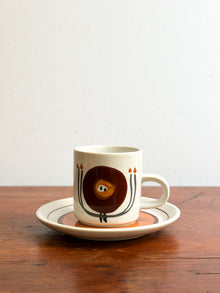 Mid-Century Espresso Cup & Saucer, Japan