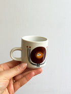 Mid-Century Espresso Cup & Saucer, Japan