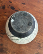 Large Raku-Fired Ceramic Vase