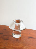 Vintage Crystal Glass Mushroom