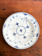 Vintage Blue & White Floral Bowl, Denmark