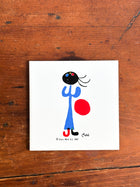 Vintage Miró Ceramic Tile