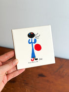 Vintage Miró Ceramic Tile