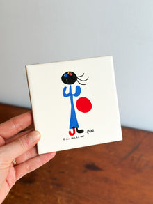 Vintage Miró Ceramic Tile