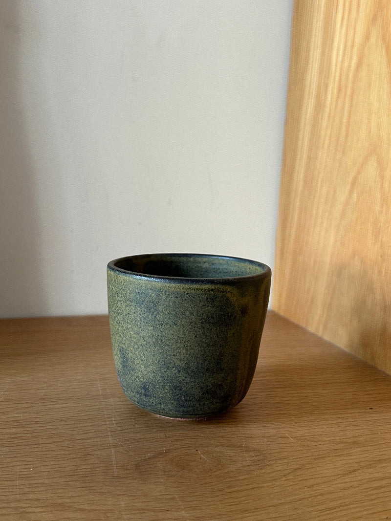 Earthenware Tumbler in Algae Glaze