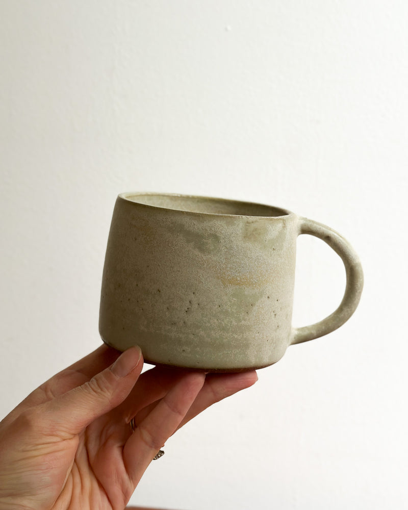 Earthenware Mug in Opal Glaze