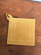 Suede Potholder, Toast