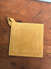 Suede Potholder, Toast