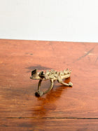 Vintage Metal Lizard Object