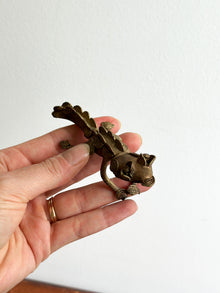 Vintage Metal Lizard Object