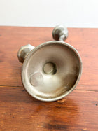 Vintage Pewter 2-Candle Candle Holder, Set of 2