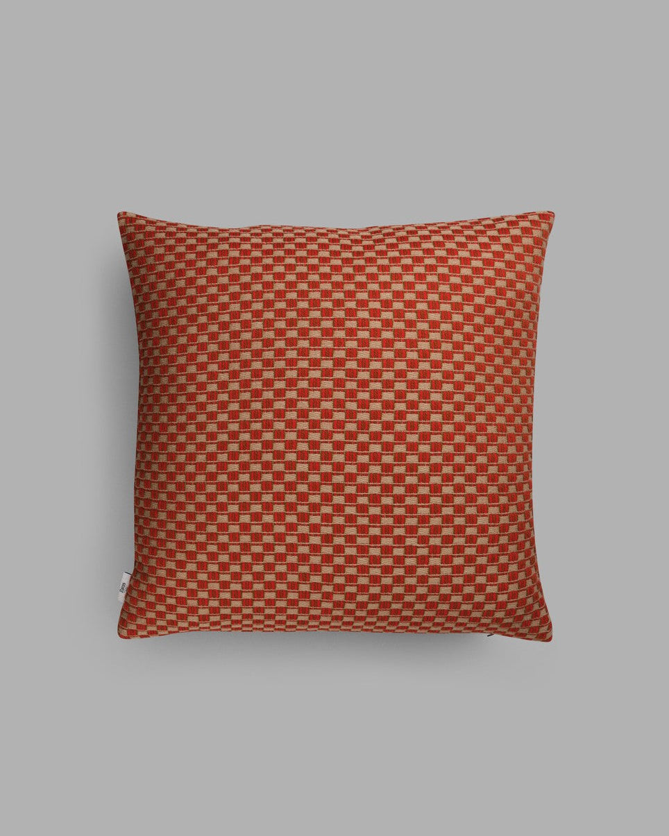 Isak Cushion, Red Sumac