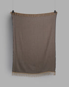 Isak Wool Throw, Far Away Blue