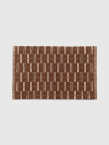 Lupe Kitchen / Bath Mat, Brown