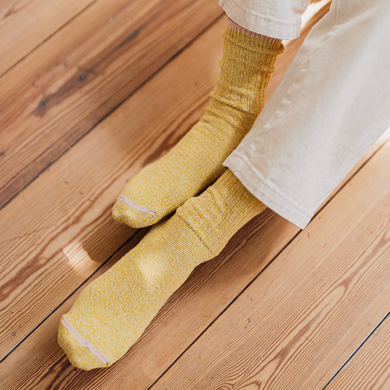 Silk Cotton Socks, Colorful Flags