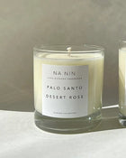 Palo Santo + Desert Rose Essential Oil Candle