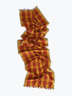 Plaid Table Runner, Naranja