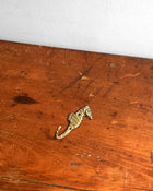 Vintage Solid Brass Seahorse Wall Hook