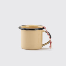 Mini Enamel Steel Mug in Peach