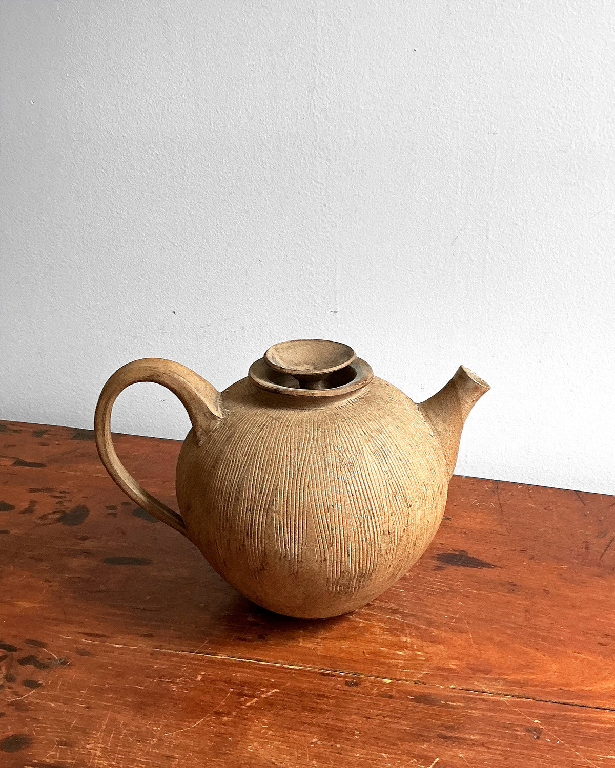 Vintage Stoneware Teapot, Ragnar Naess, 1970s
