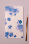 Japanese Notebook, Blue Blossom