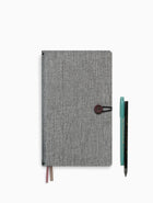 Button Notebook, Moss Agate