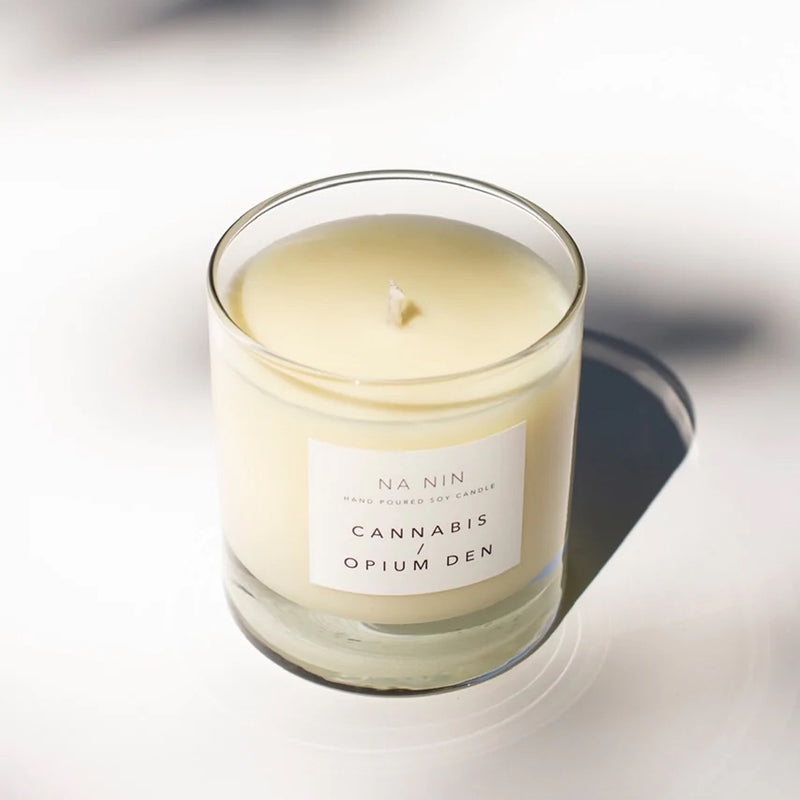 Cannabis & Opium Den Candle