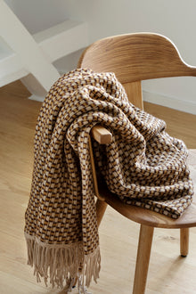 Røros Tweed - Isak Throw, Chestnut