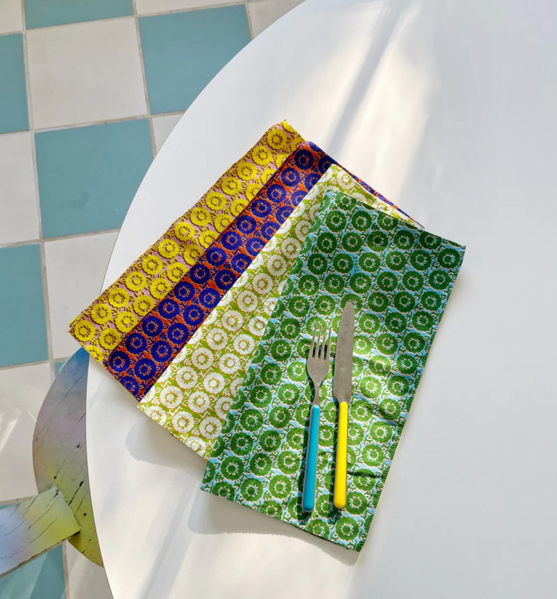 Primary Garden Napkin Set